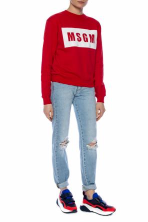 Logo-printed sweatshirt, zdjęcie 2 Logo-printed sweatshirt od MSGM